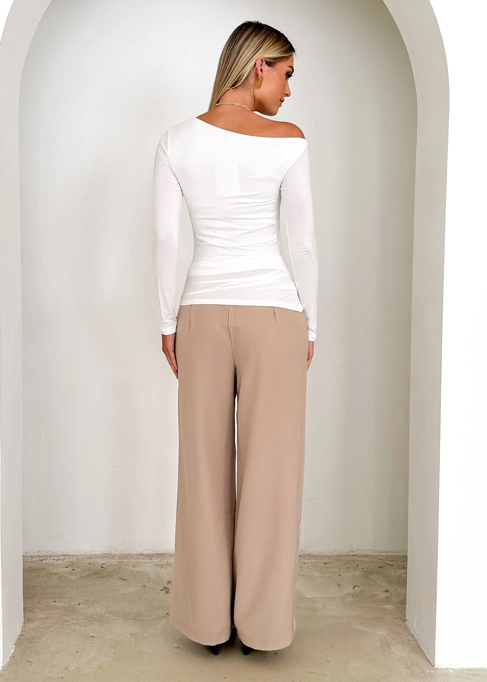 Kaira Top - Off White sold by Gingham & Heels product image thumbnail 5