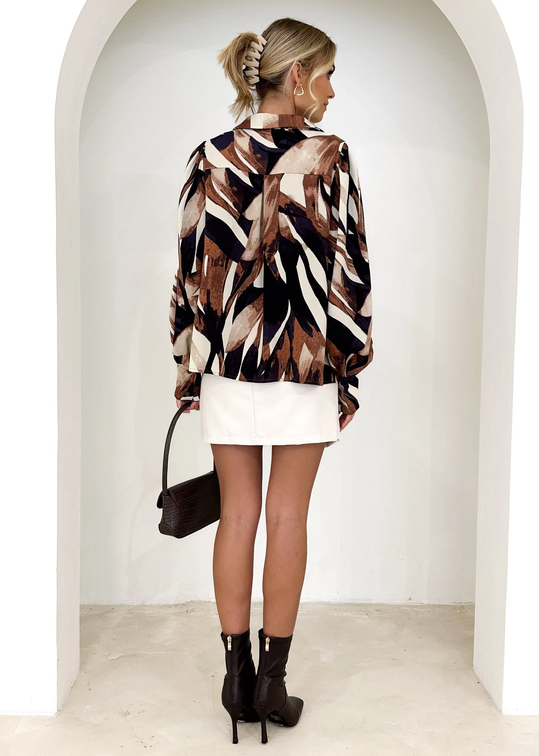 Flynn Shirt - Mulberry Leaf sold by Gingham & Heels product image thumbnail 5