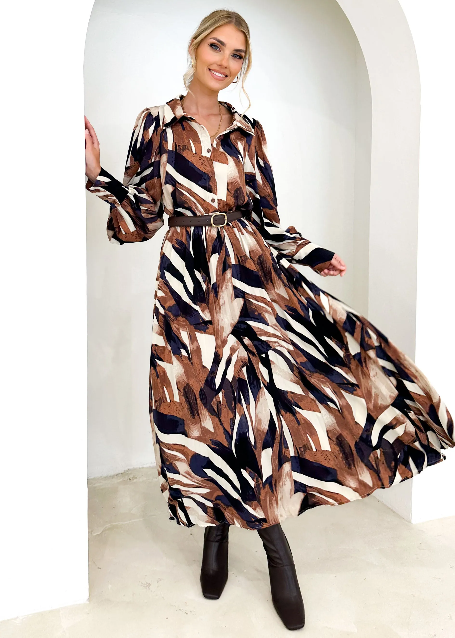 Flynn Shirt - Mulberry Leaf sold by Gingham & Heels product image thumbnail 2