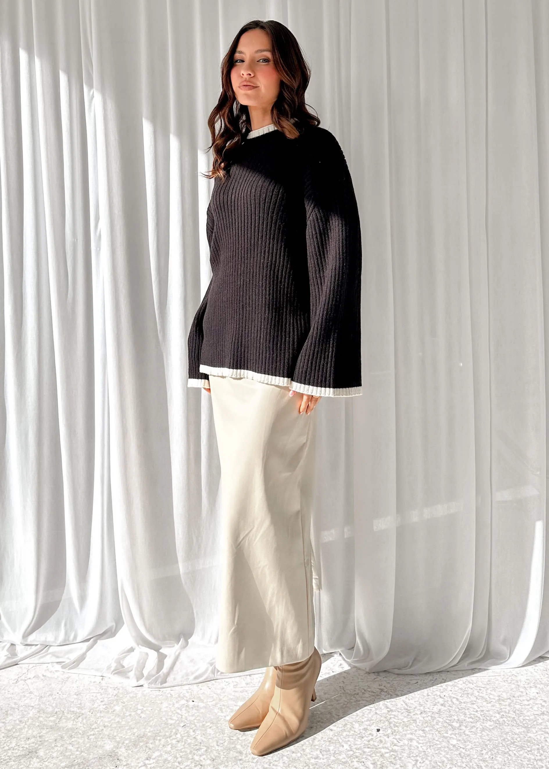Roltroe Sweater - Black sold by Gingham & Heels product image thumbnail 4