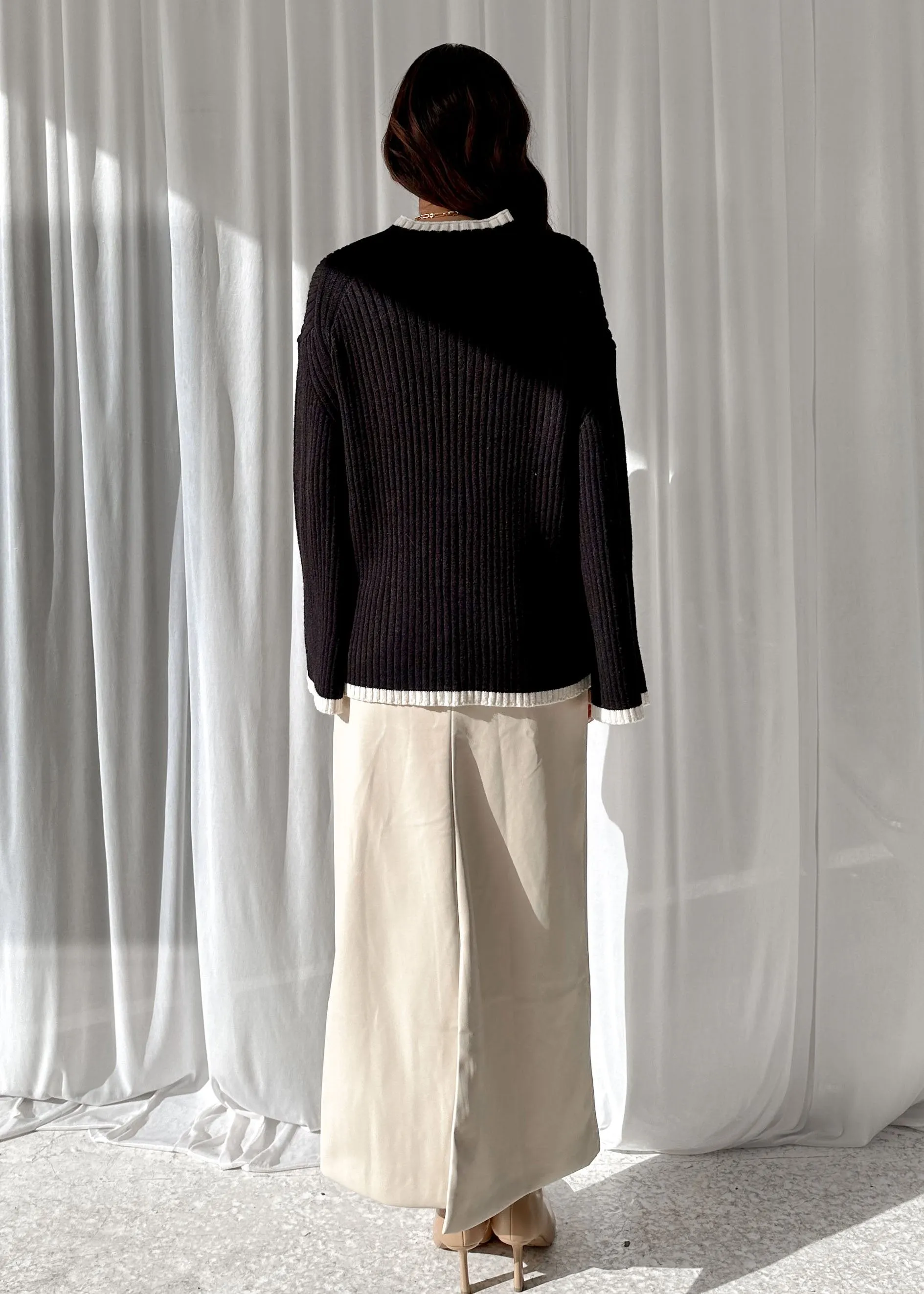 Roltroe Sweater - Black sold by Gingham & Heels product image thumbnail 5