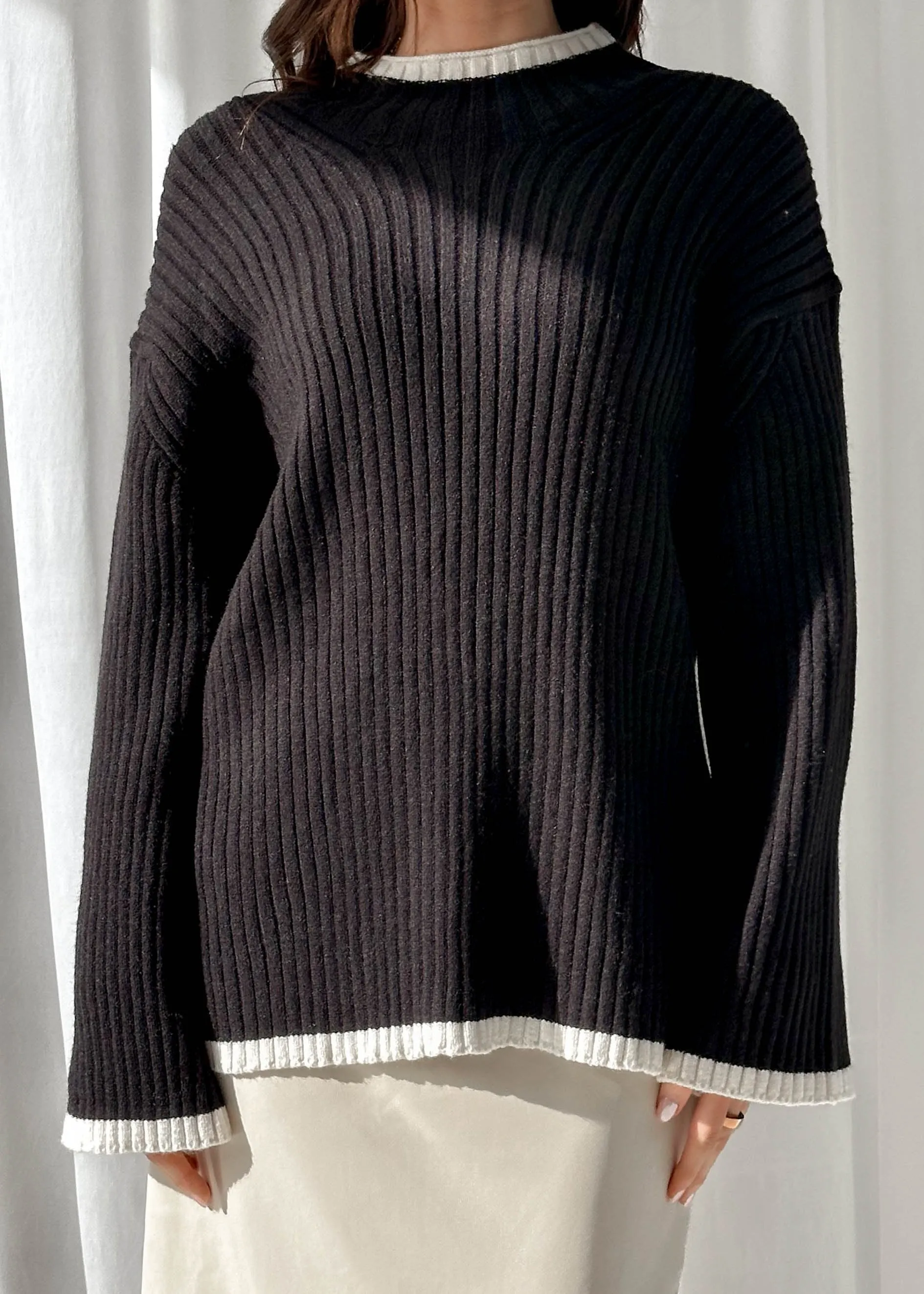 Roltroe Sweater - Black sold by Gingham & Heels product image thumbnail 2