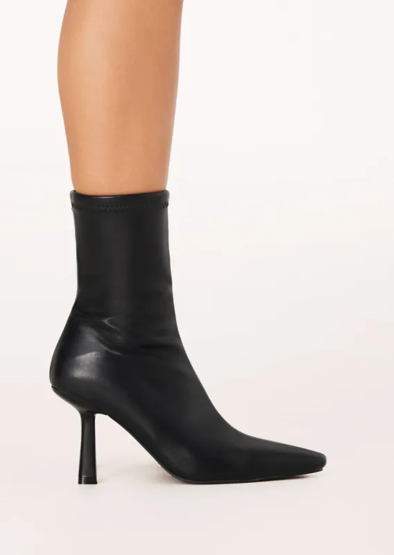 Winser Boots - Black sold by Gingham & Heels