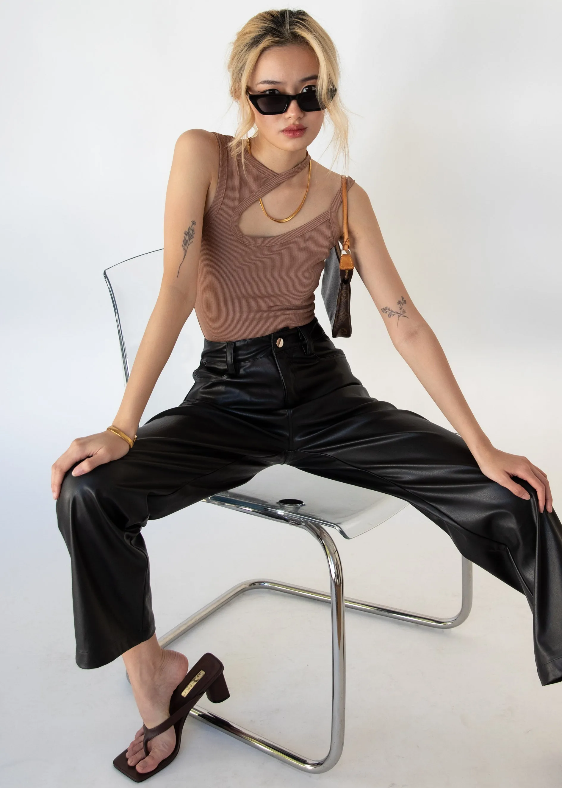 Finding Love Bodysuit - Tan sold by Gingham & Heels product image thumbnail 4