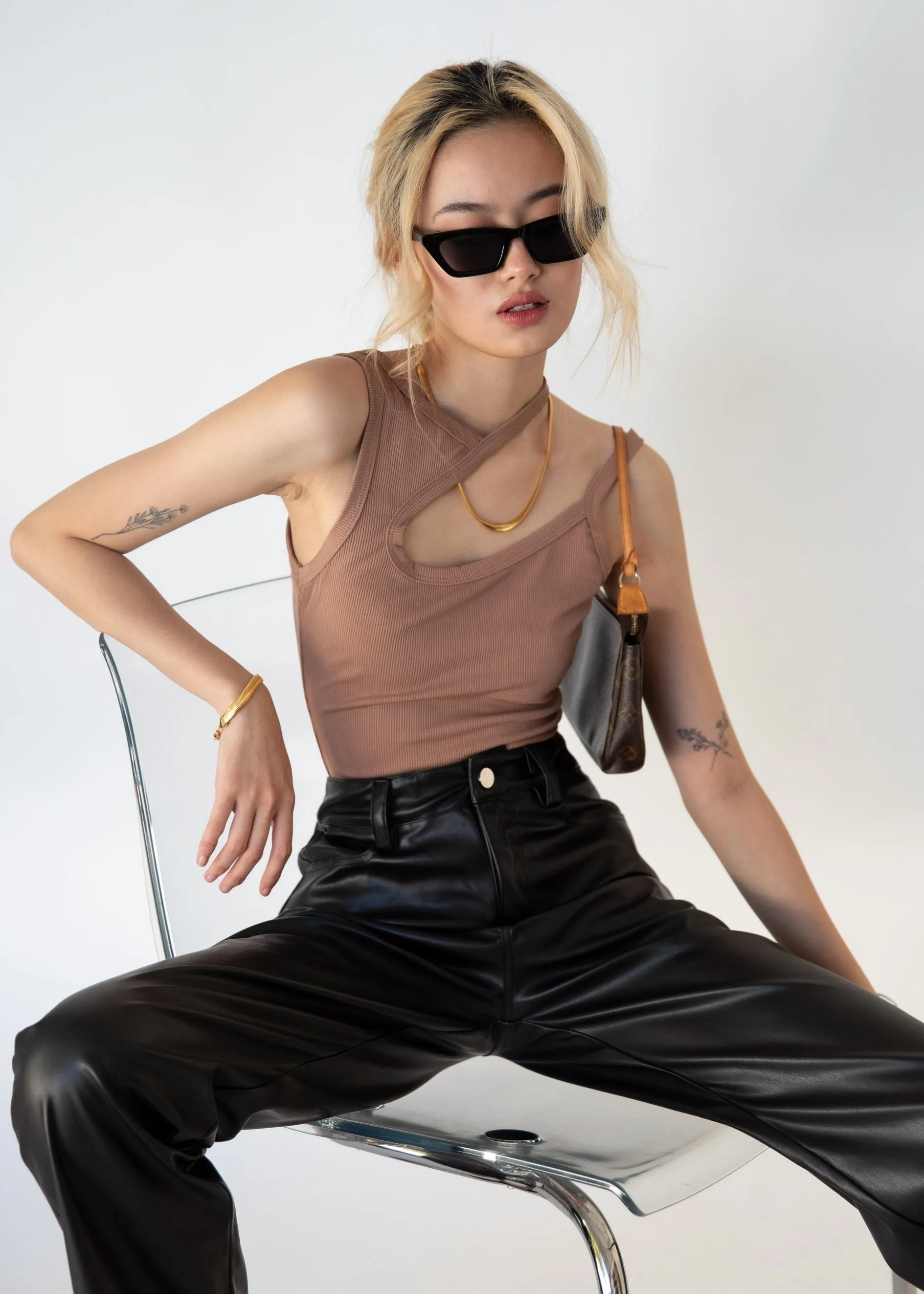 Finding Love Bodysuit - Tan sold by Gingham & Heels product image thumbnail 2