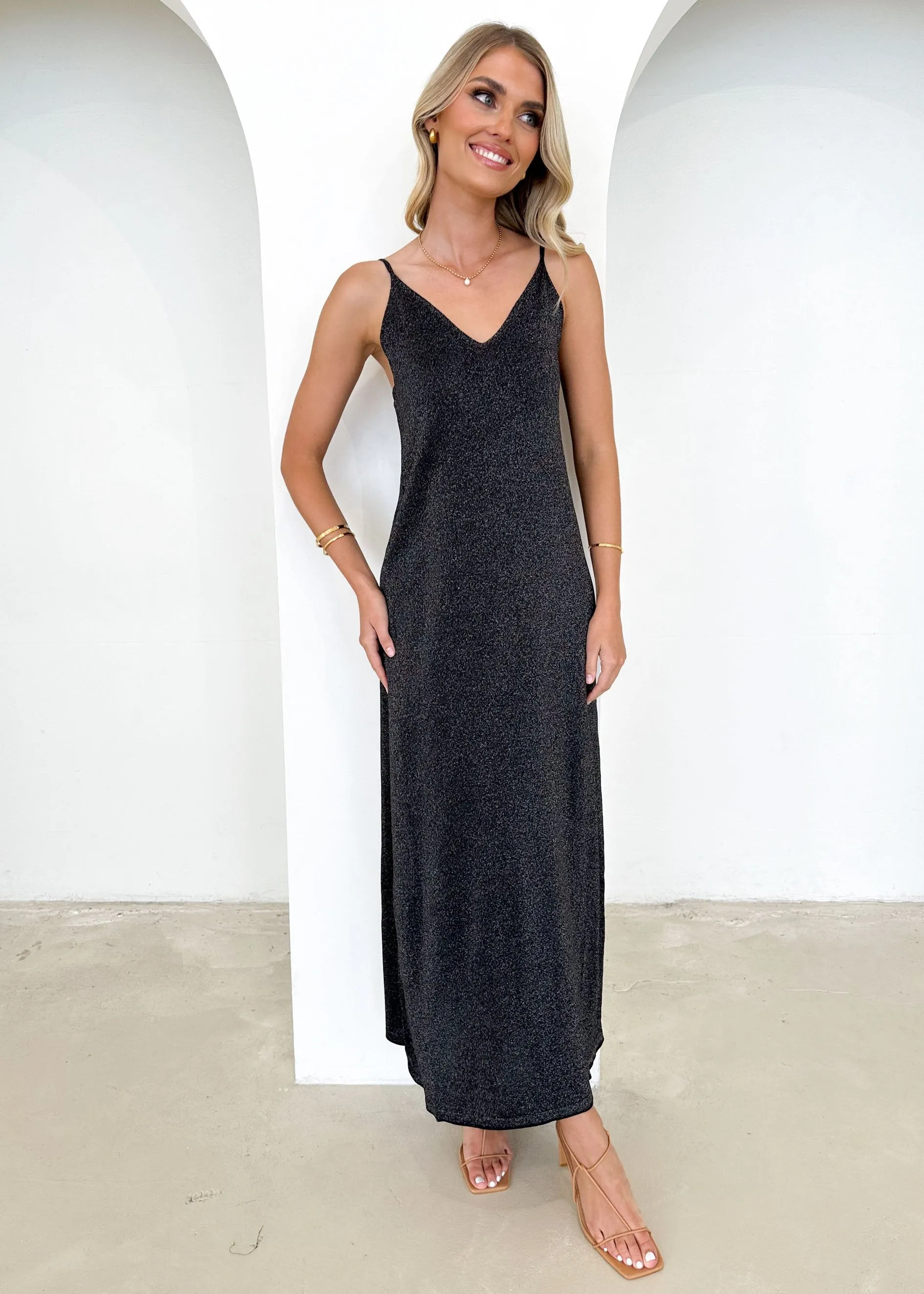 Tigher Maxi Dress - Black sold by Gingham & Heels product image thumbnail 2