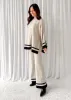 Jenner Knit Pants - Sand sold by Gingham & Heels