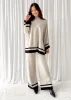Jenner Knit Pants - Sand sold by Gingham & Heels