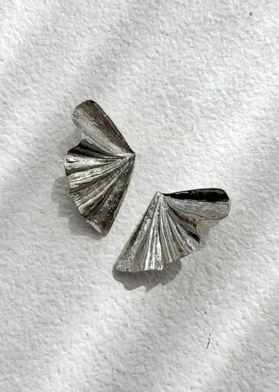 Kandra Earrings - Silver sold by Gingham & Heels