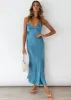 Marley Maxi Dress - Midnight Blue sold by Gingham & Heels