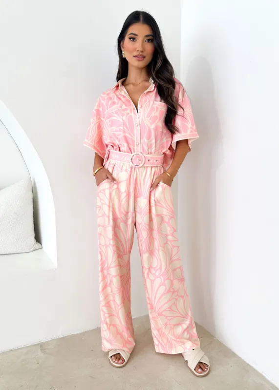 Falia Pants - Candy Abstract sold by Gingham & Heels