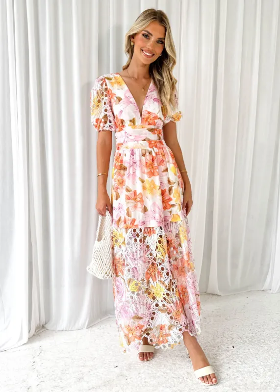 Stause Maxi Dress - Vintage Floral sold by Gingham & Heels