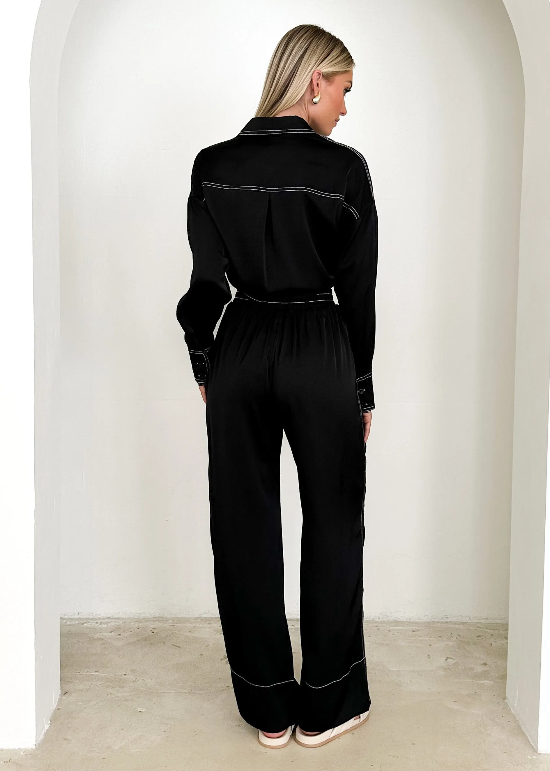 Alessia Pants - Black sold by Gingham & Heels product image thumbnail 5