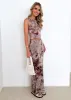 Nailor Midi Skirt - Taupe Tie Dye sold by Gingham & Heels
