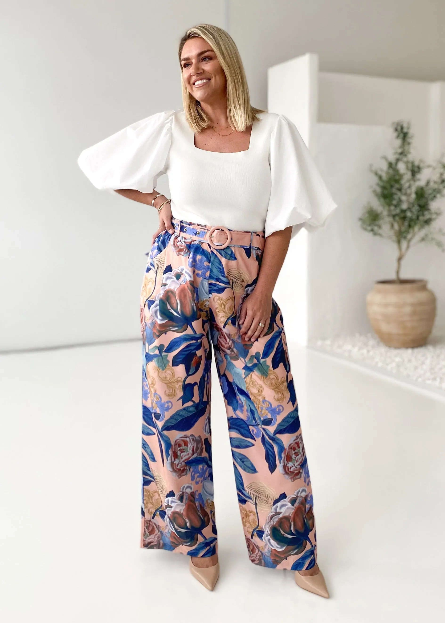 Donatella Pants - Roza sold by Gingham & Heels product image thumbnail 4