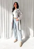 Chayso Knit Coat - Grey sold by Gingham & Heels