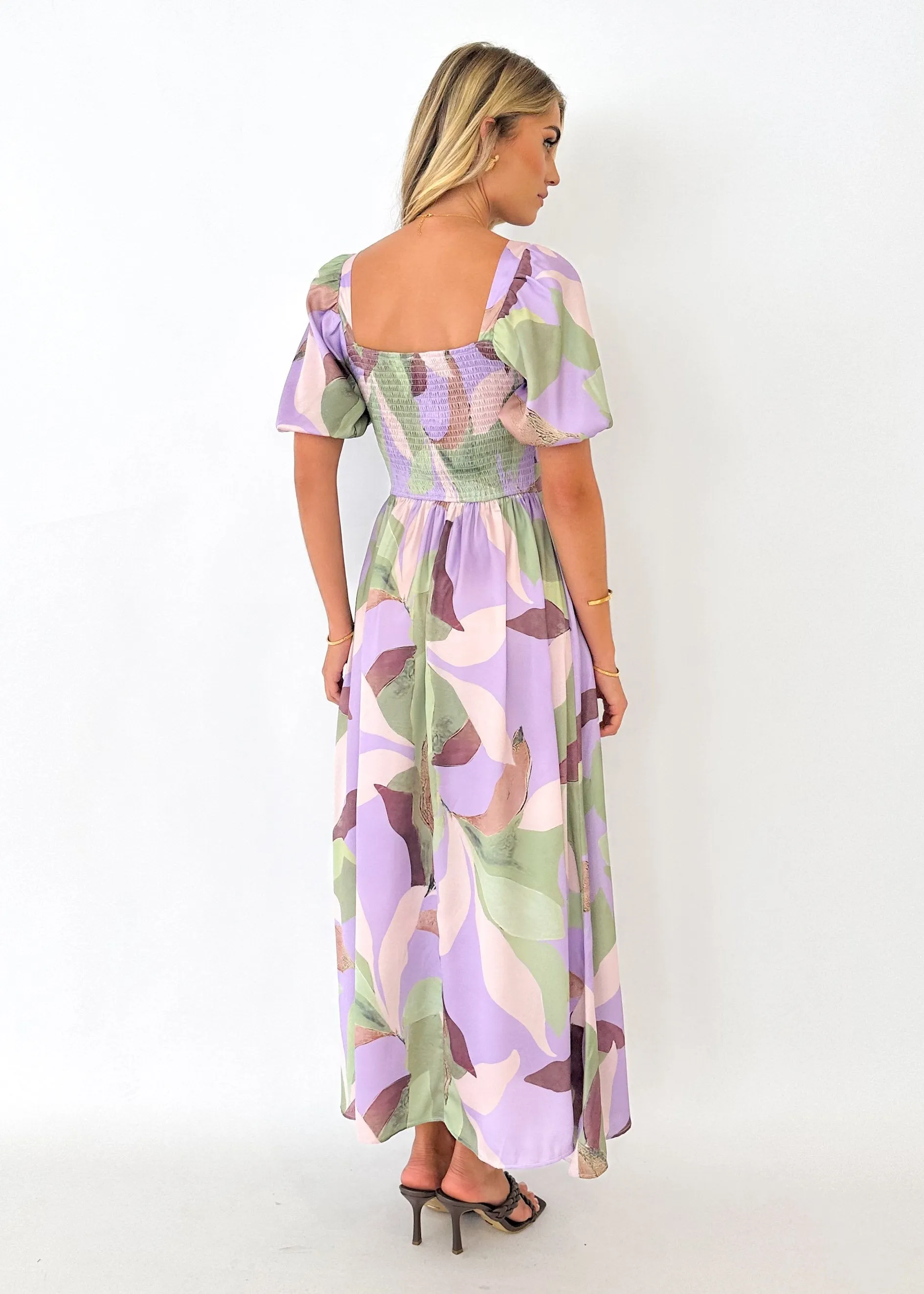 Licher Midi Dress - Lilac Calypso sold by Gingham & Heels product image thumbnail 5