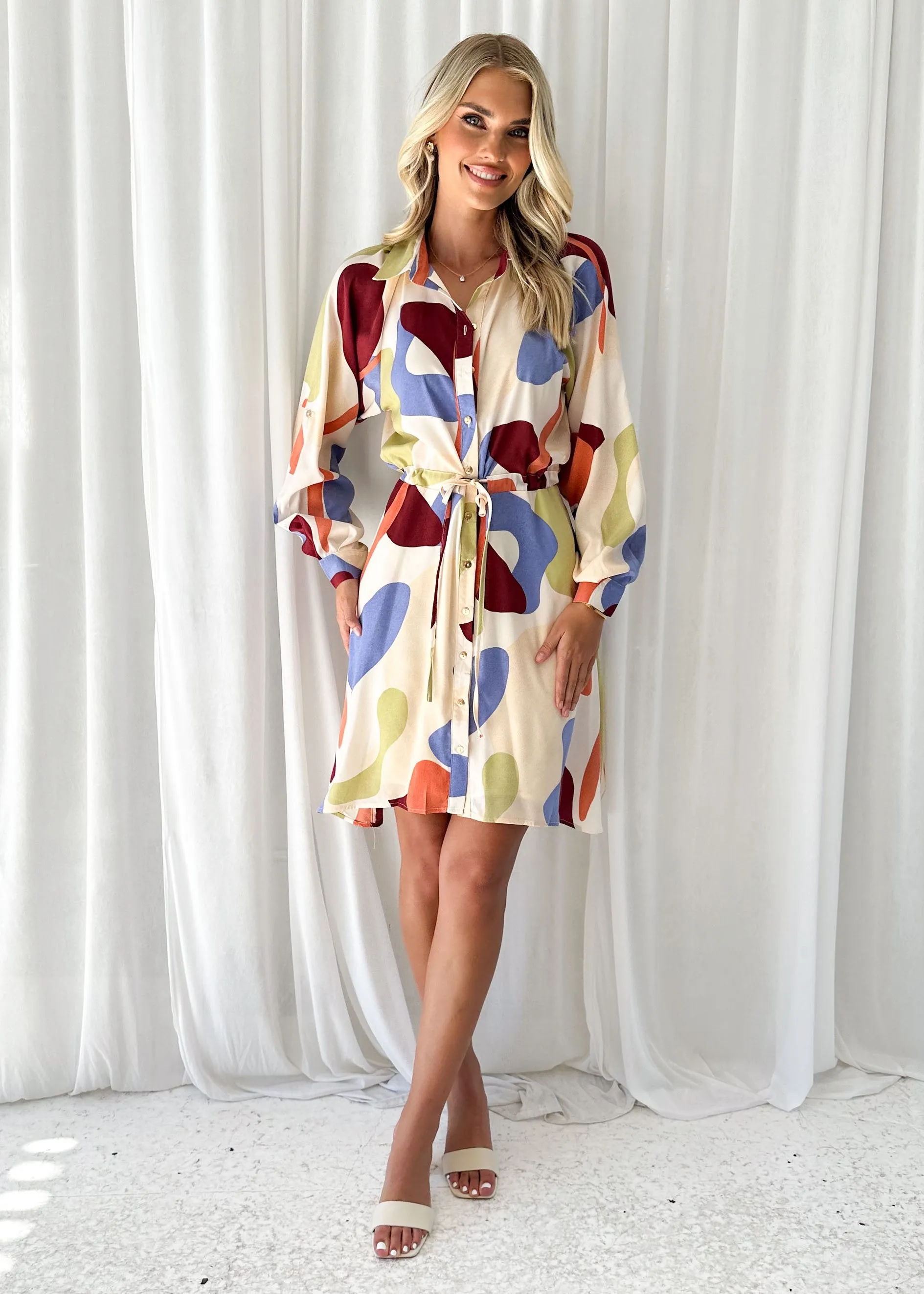 Emmorlo Dress - Acai Abstract sold by Gingham & Heels product image thumbnail 4
