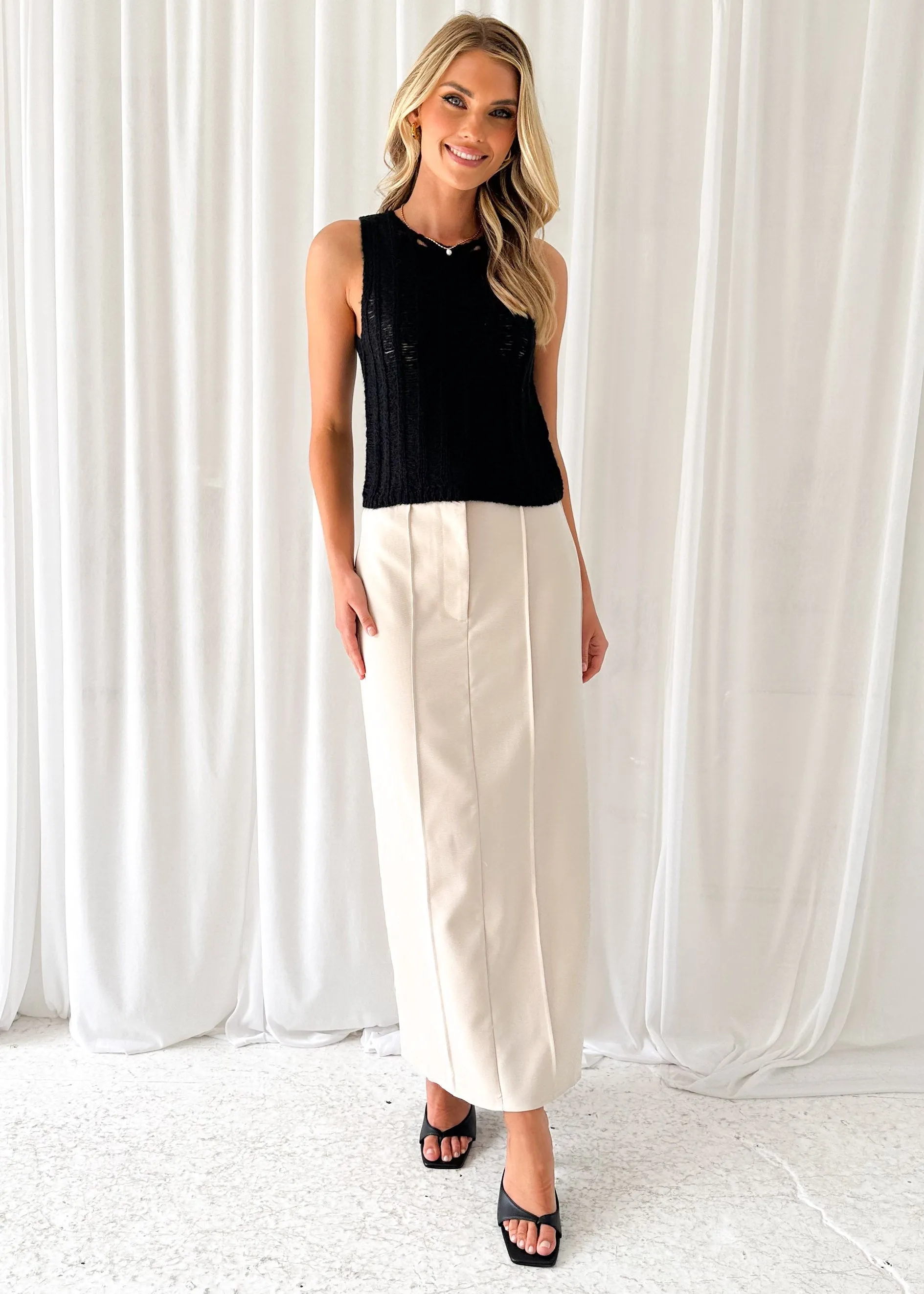 Kenny Knit Top - Black sold by Gingham & Heels product image thumbnail 3