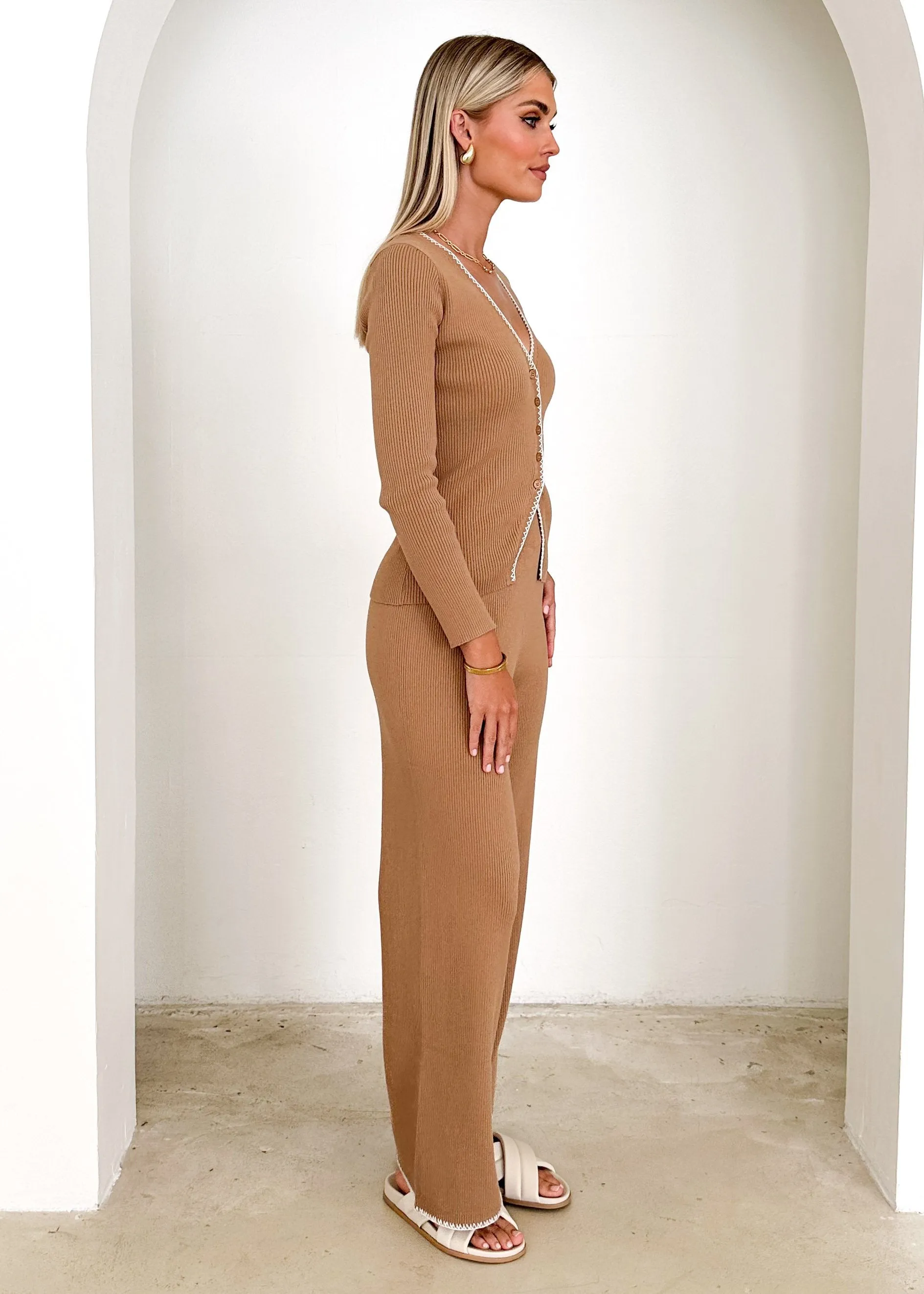 Kelosa Knit Top - Taupe sold by Gingham & Heels product image thumbnail 5