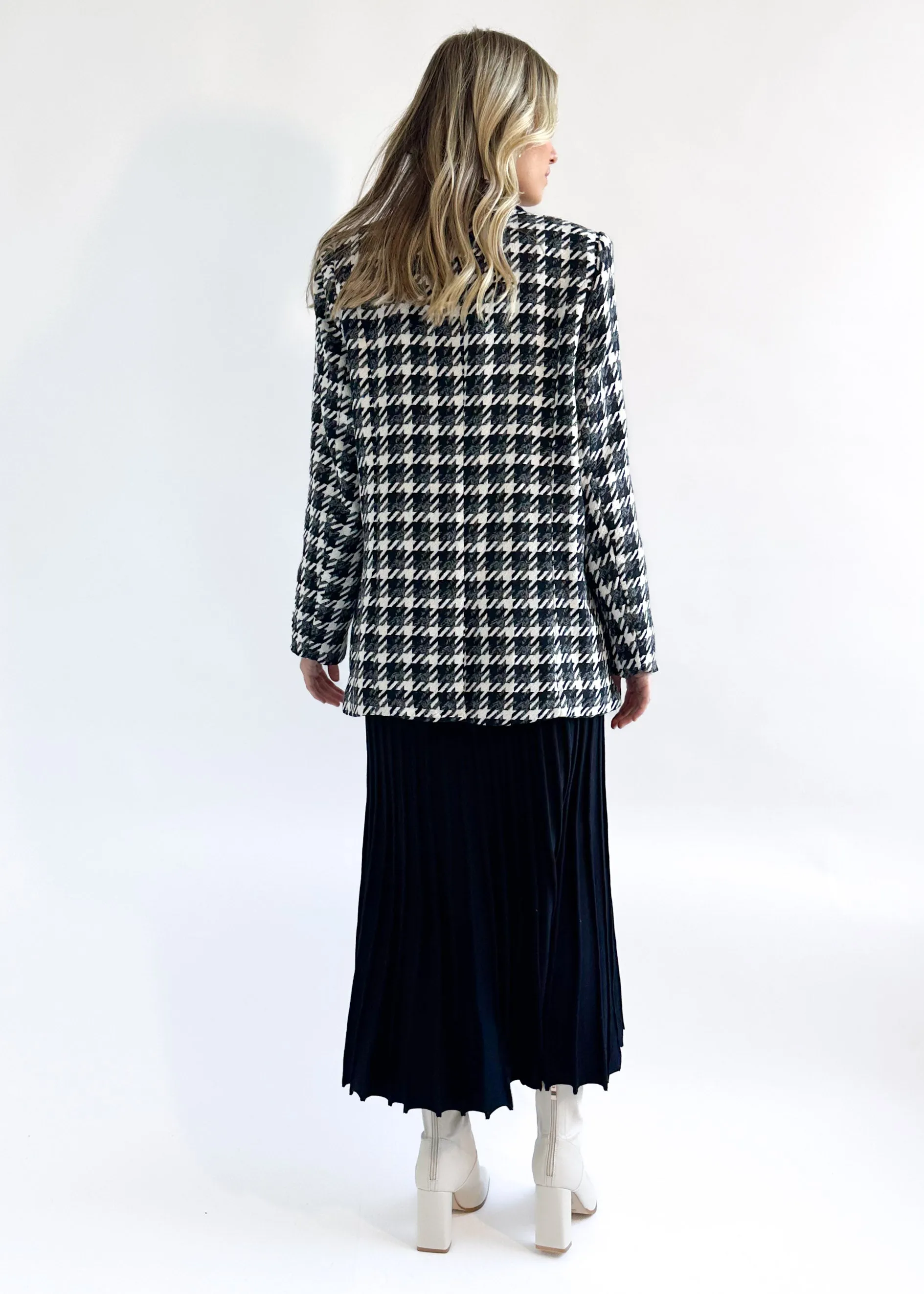 Talavera Blazer - Black Check sold by Gingham & Heels product image thumbnail 5