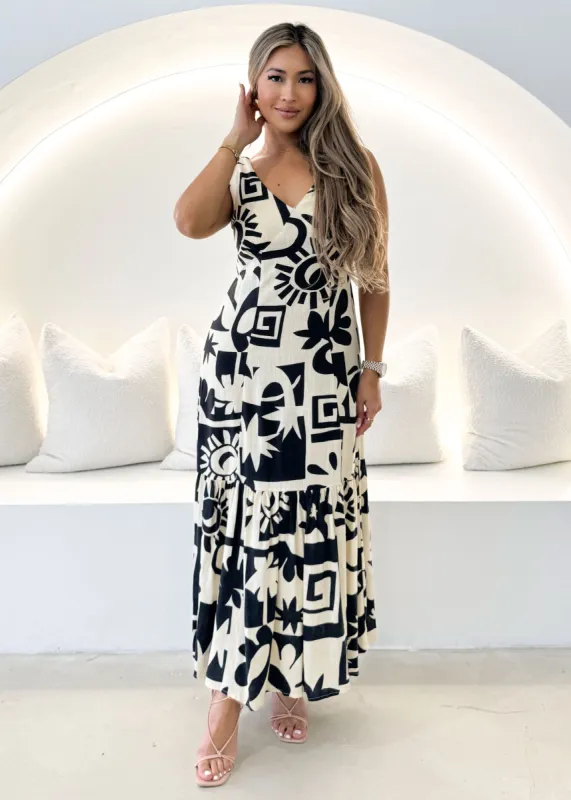 Zuiri Maxi Dress - Ross sold by Gingham & Heels
