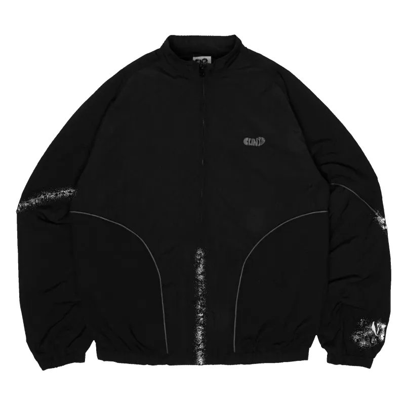 Rippled Nylon Jacket - Black made by Clints