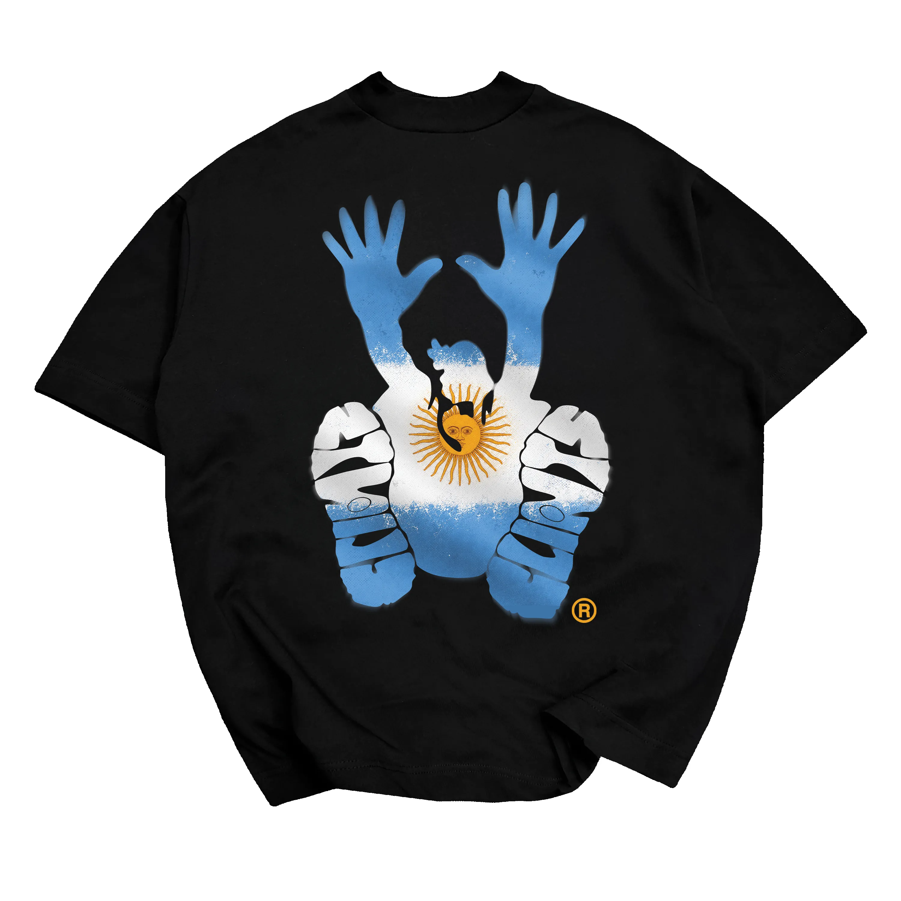 'Argentina' - Heavyweight Tee sold by Clints product image thumbnail 2