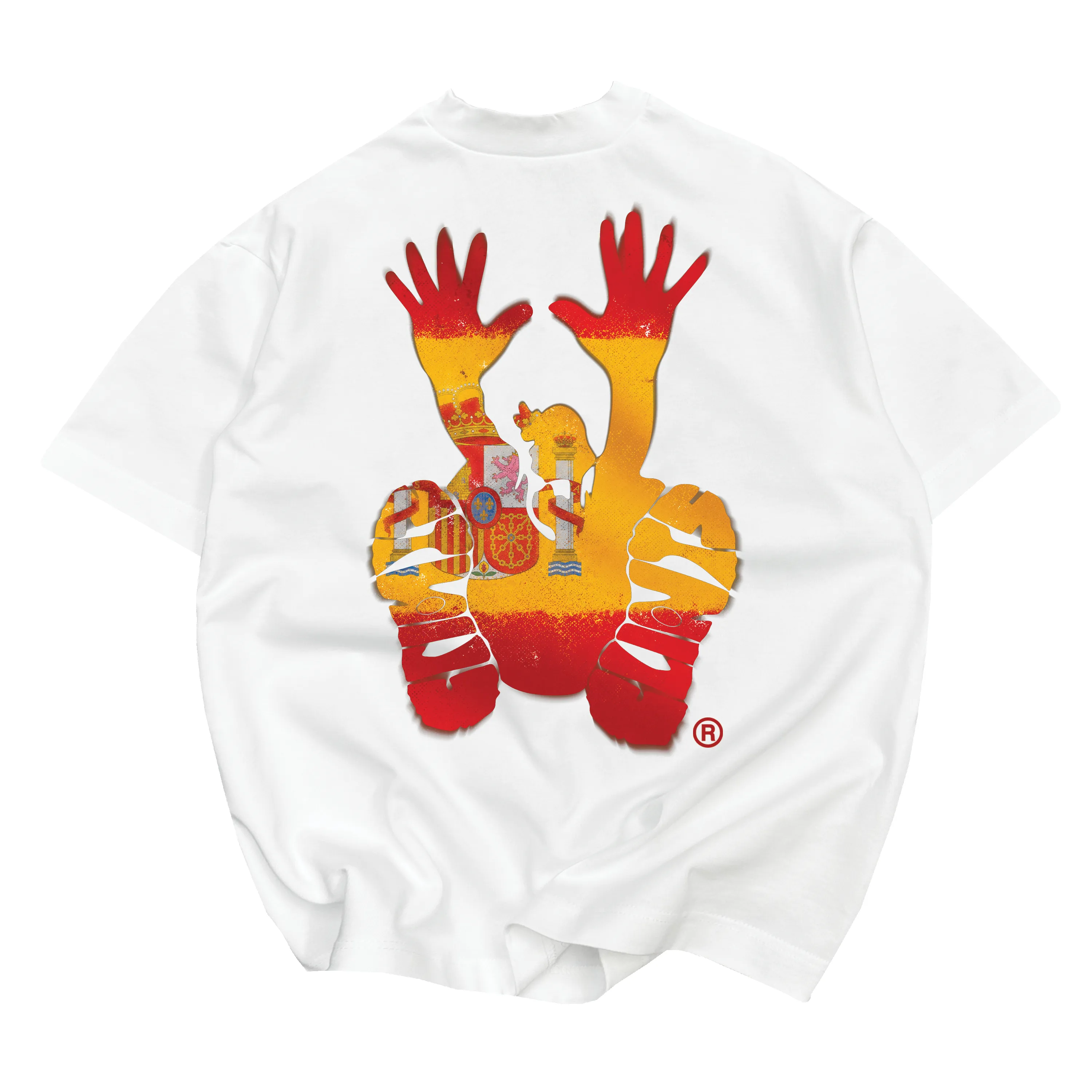 'Spain' - Heavyweight Tee sold by Clints product image thumbnail 2