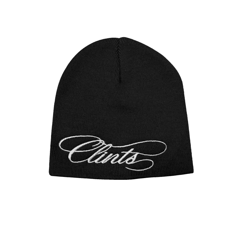 Script Beanie - Black made by Clints