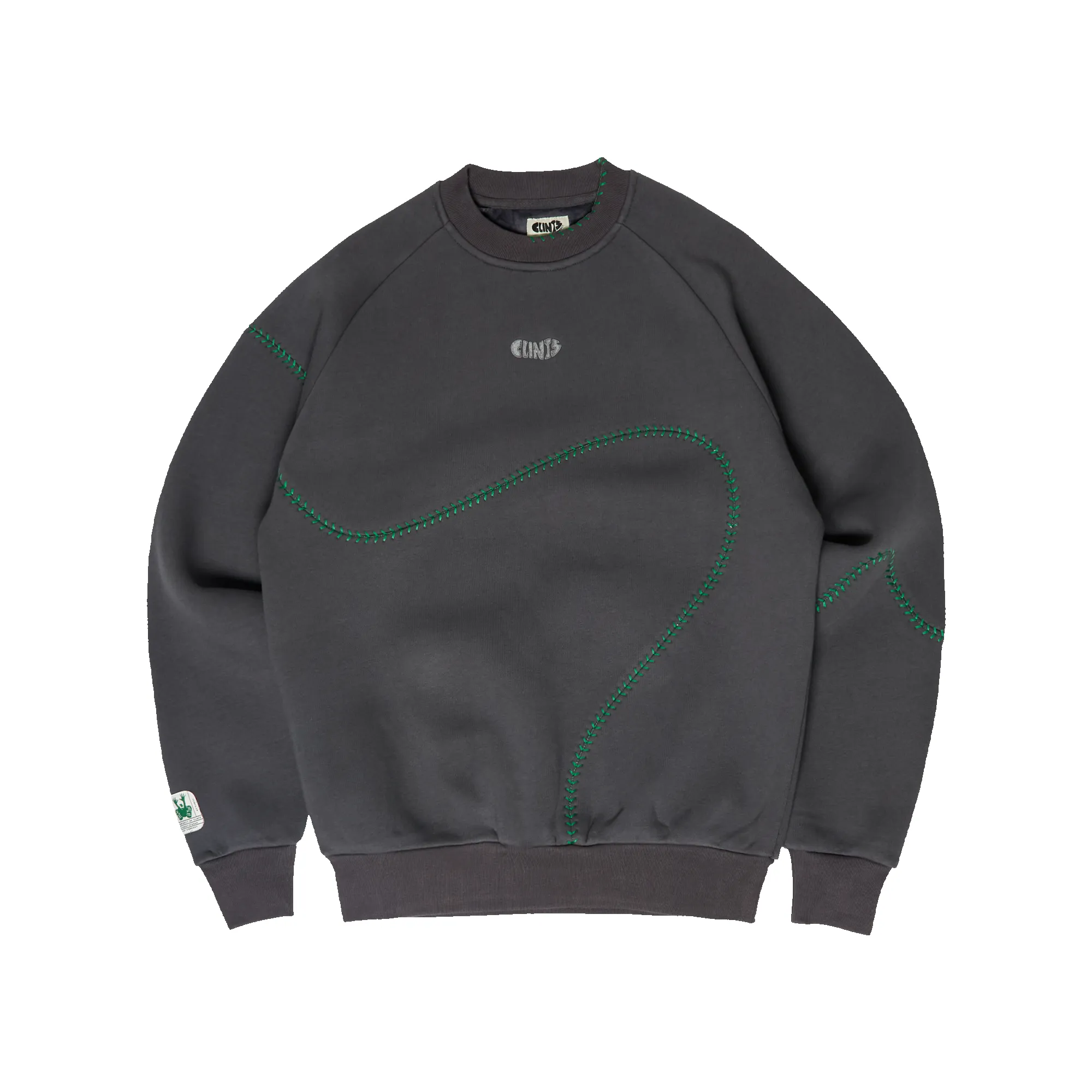 Baseball Sweatshirt - Grey sold by Clints