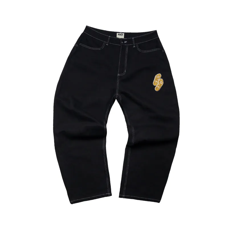 Phat Denim Pants - Black made by Clints