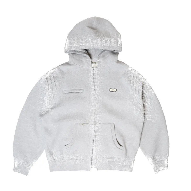 Pintuck Essential Hoodie - Grey made by Clints