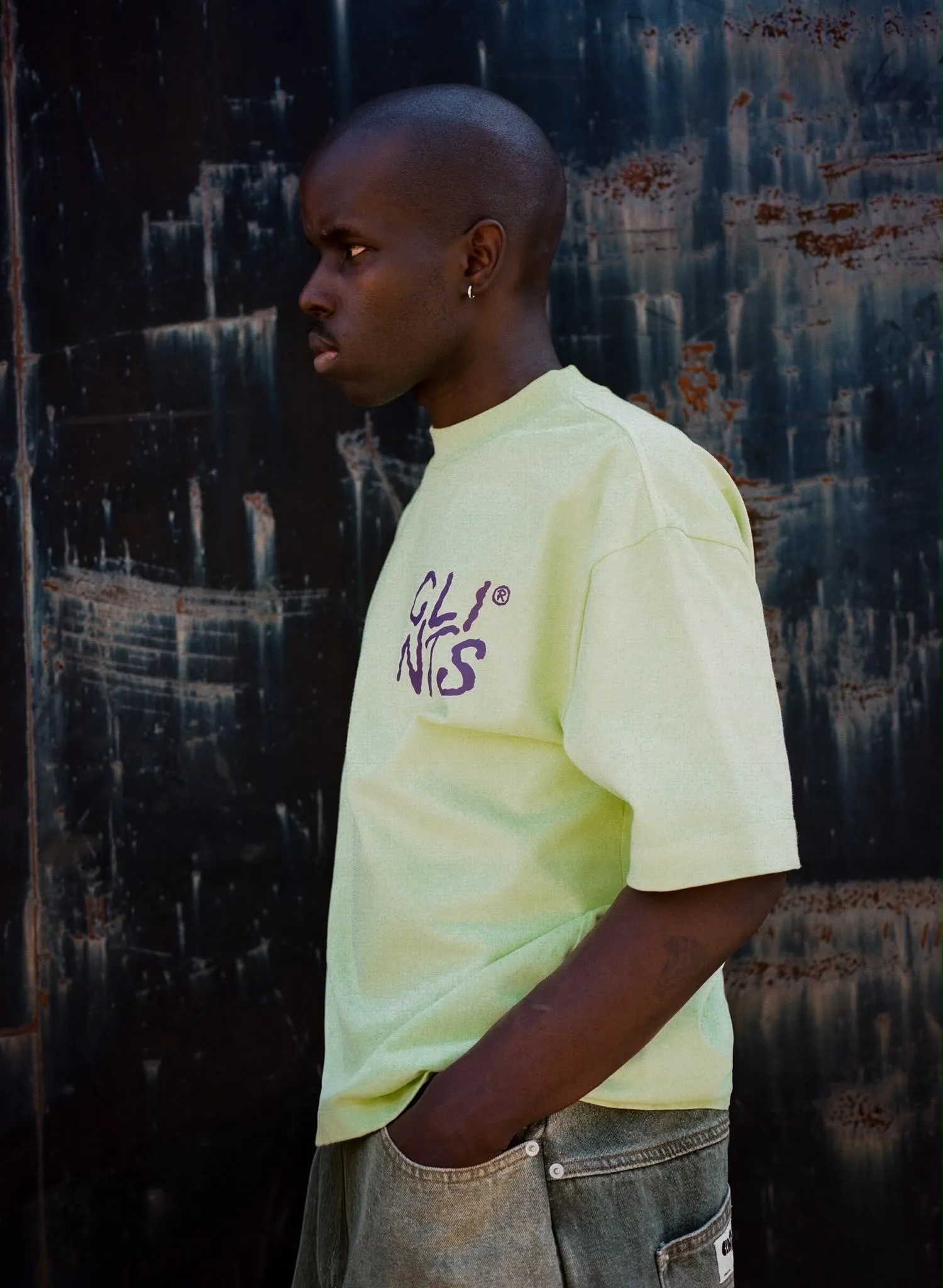 Heavyweight Tee - Lime Green sold by Clints product image thumbnail 2