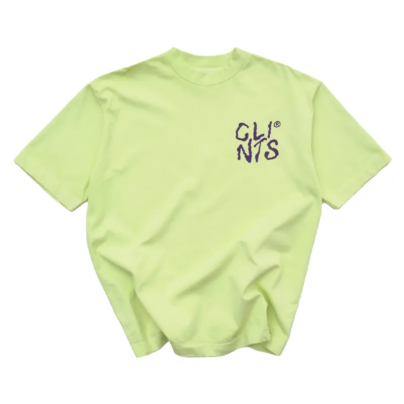 Heavyweight Tee - Lime Green made by Clints