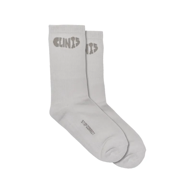 Footprint Socks - Off White made by Clints