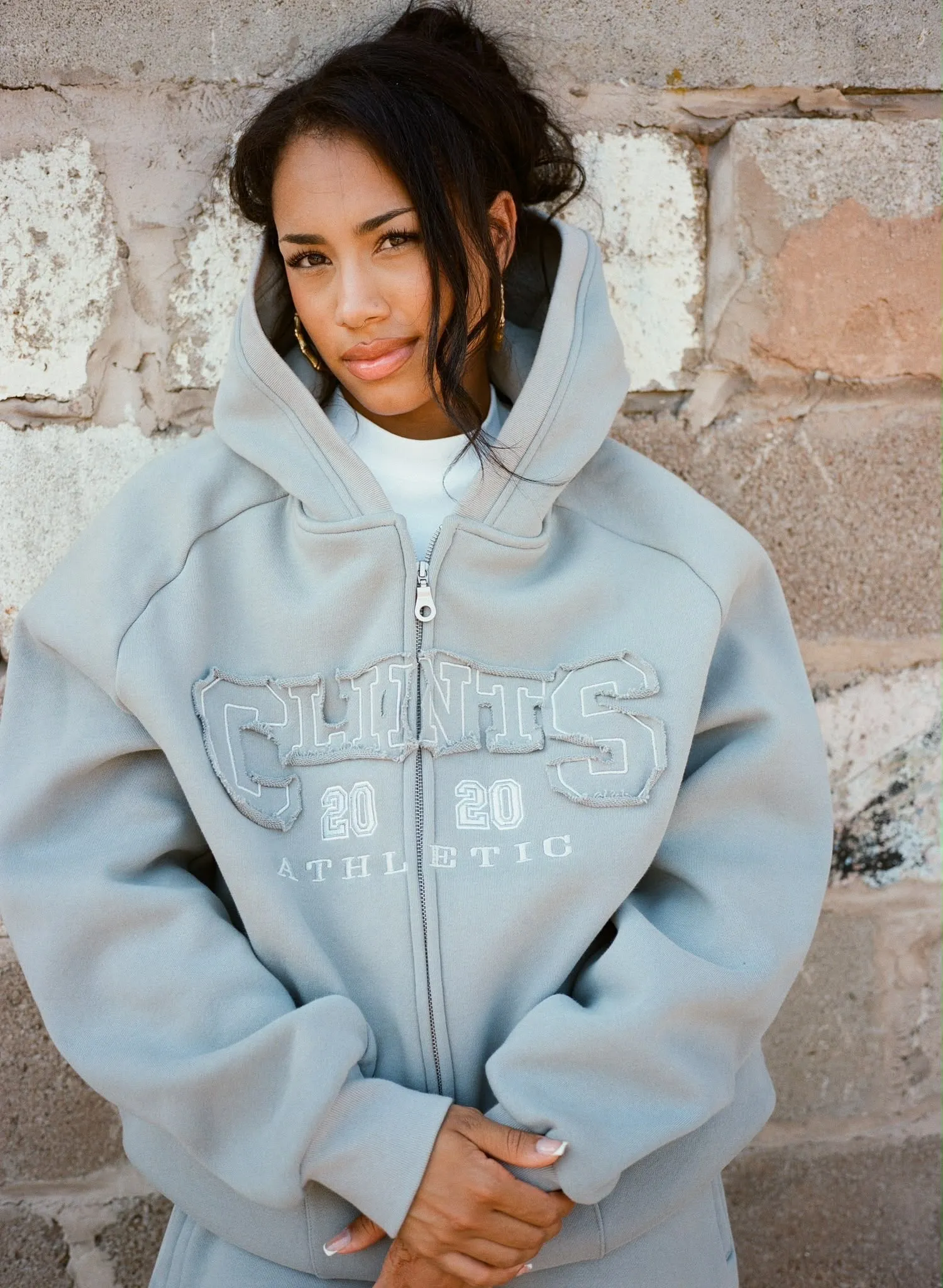 Heritage Cotton Hoodie - Grey sold by Clints product image thumbnail 2