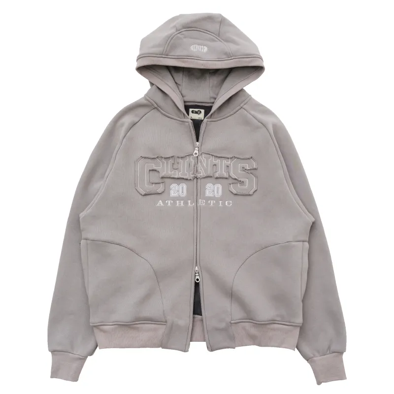 Heritage Cotton Hoodie - Grey made by Clints