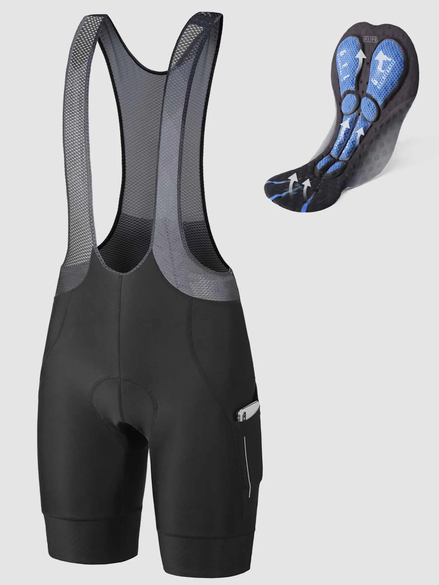 9" 4D Padded Cycling Shorts sold by Baleaf product image thumbnail 5