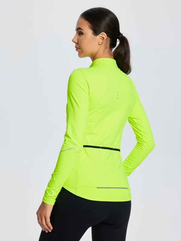 Riding Full Placket Fleece Jersey sold by Baleaf