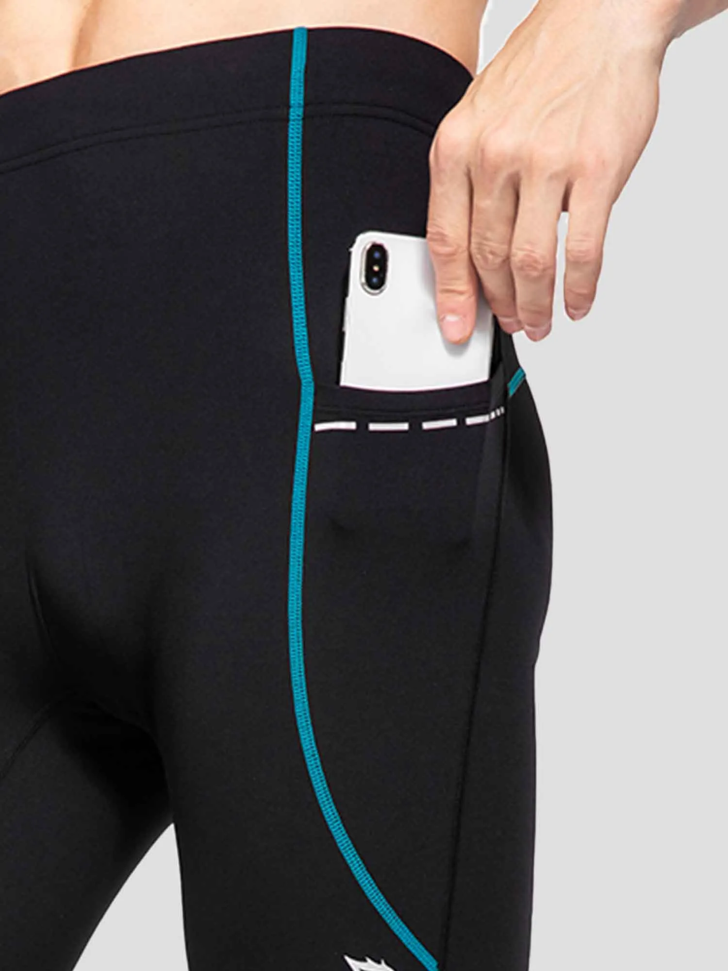 Men's Winter Running Fleece Tights sold by Baleaf product image thumbnail 5