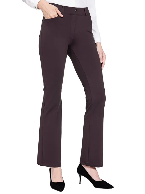 Yoga Micro Work Flared Pants sold by Baleaf