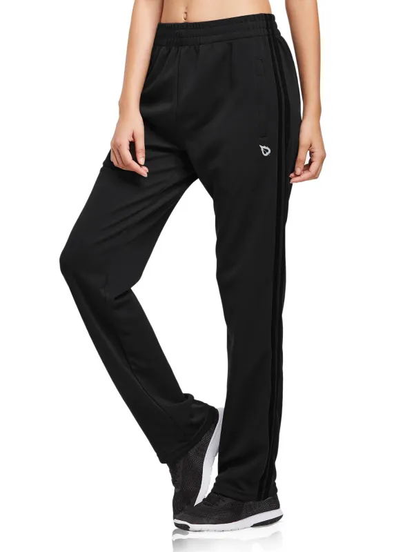 Running Knit Straight-Leg Sweatpants sold by Baleaf