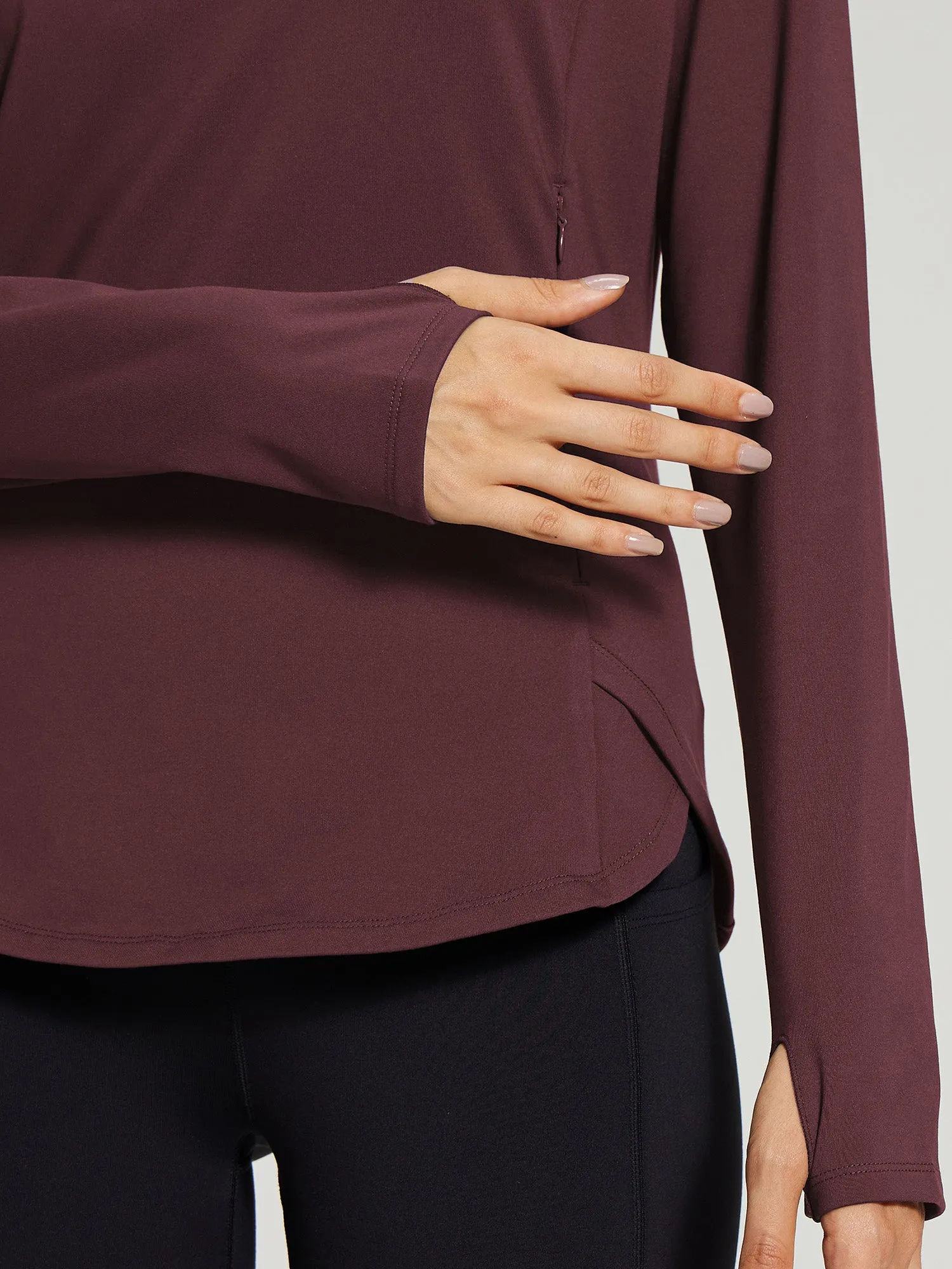 Pullover Fleece Long Sleeve T sold by Baleaf product image thumbnail 2