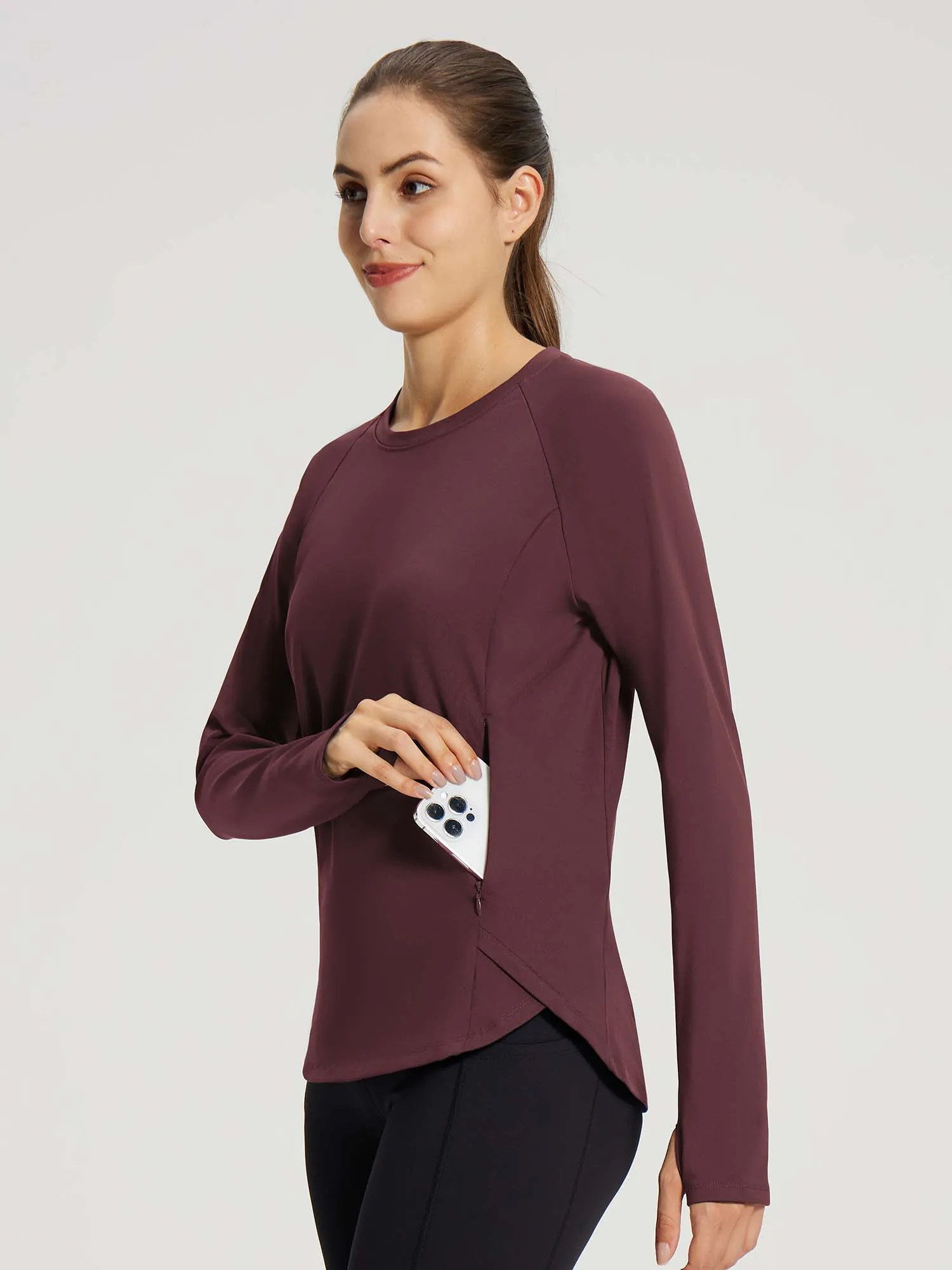 Pullover Fleece Long Sleeve T sold by Baleaf product image thumbnail 3