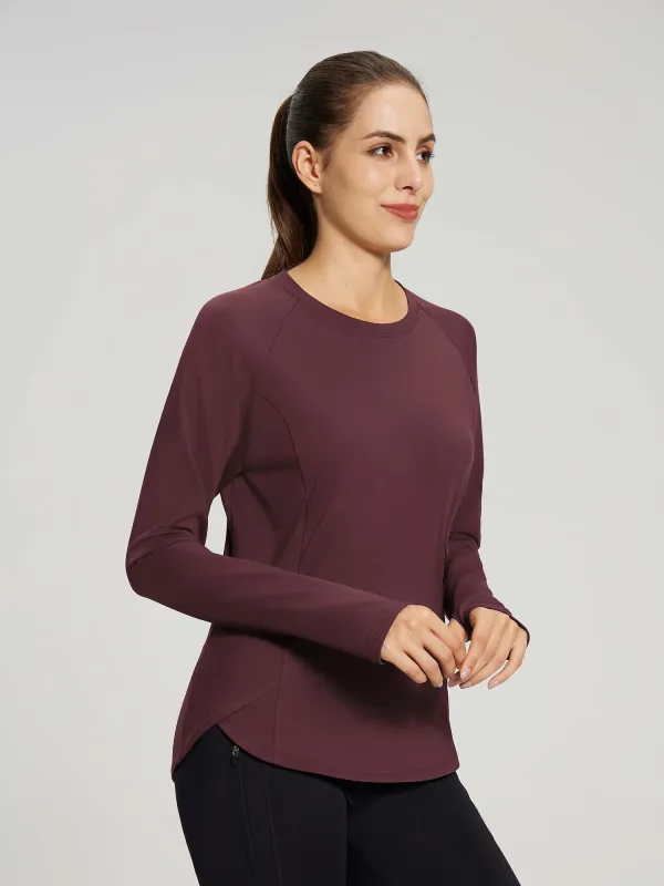 Pullover Fleece Long Sleeve T sold by Baleaf