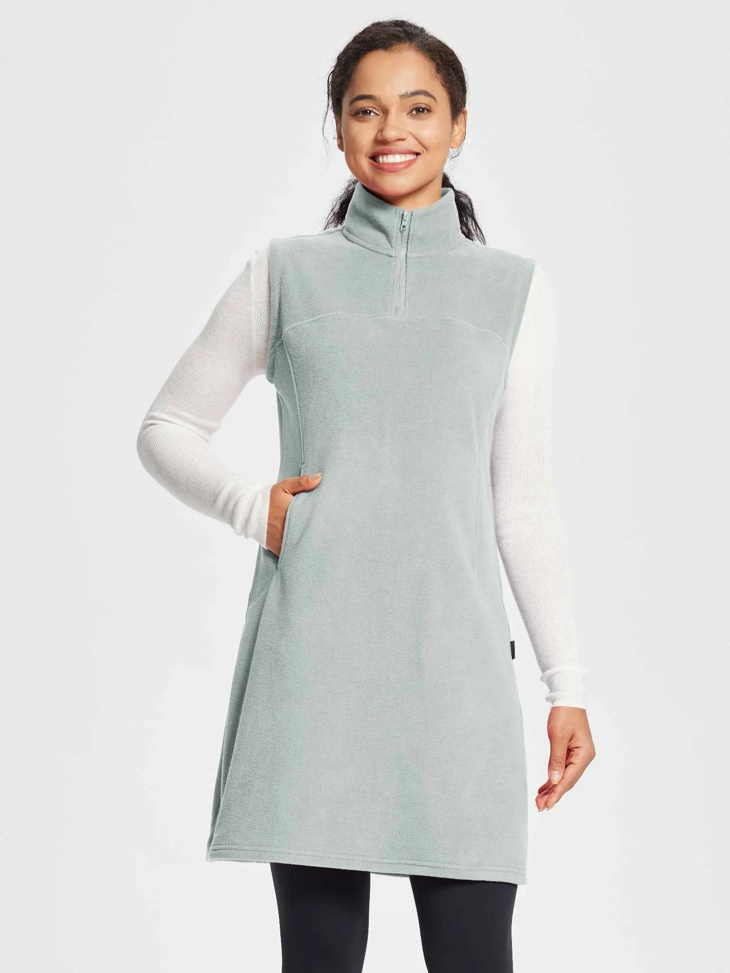 Outdoor Sleeveless Fleece Thermal Dress sold by Baleaf