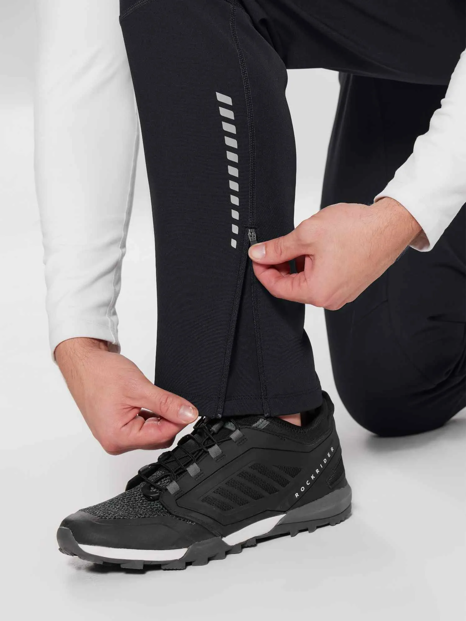 Cycling Elastic Waist Fleece Mountain Pants sold by Baleaf product image thumbnail 3