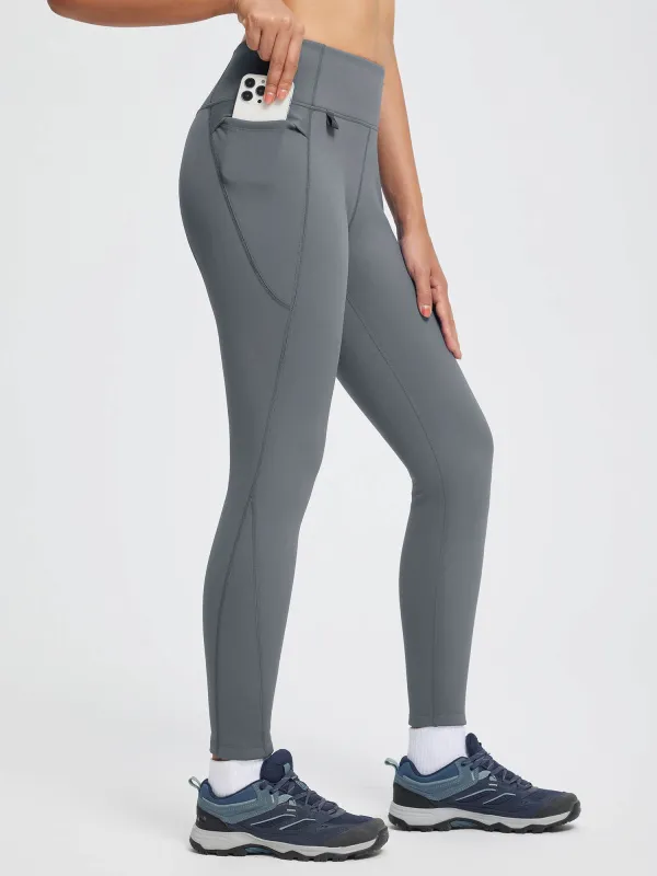 Outdoor Thickened Thermal Knit Leggings sold by Baleaf