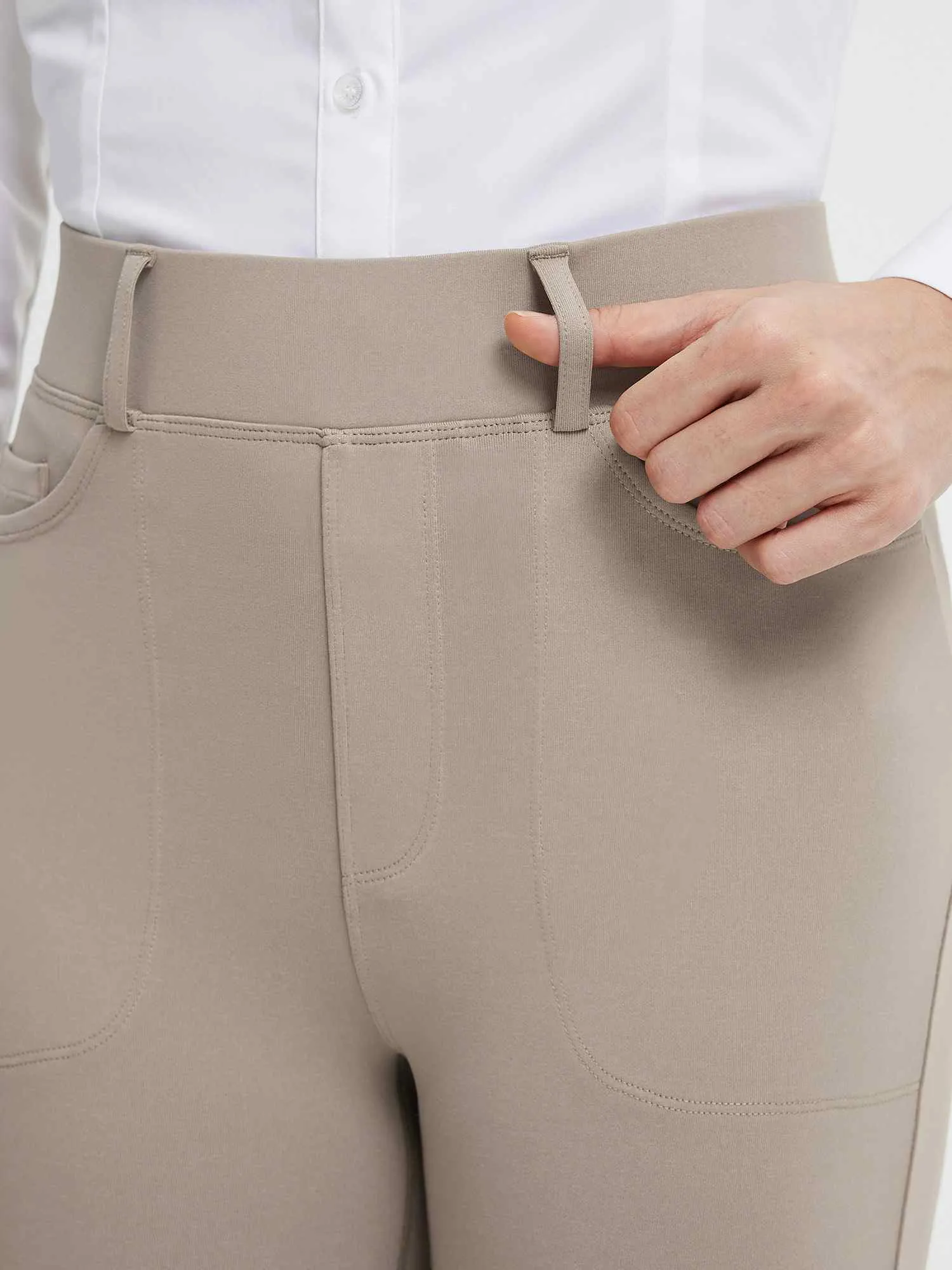 Women’s Yoga Business High-Waisted Tight Pants sold by Baleaf product image thumbnail 4
